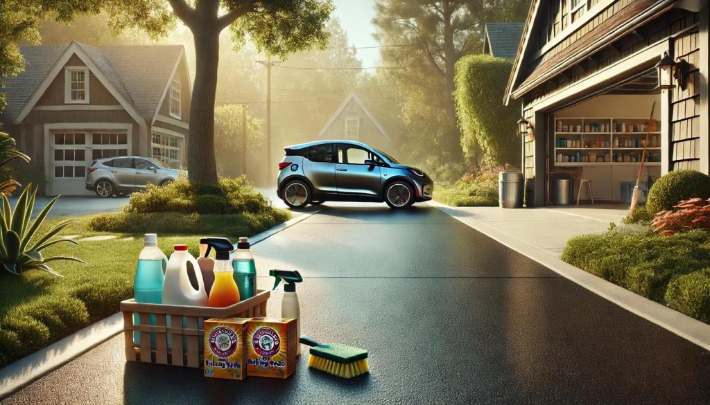 Eco-Friendly Ways to Remove Oil and Fuel Stains from Driveways Naturally