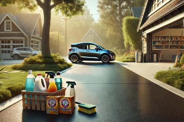 Eco-Friendly Ways to Remove Oil and Fuel Stains from Driveways Naturally