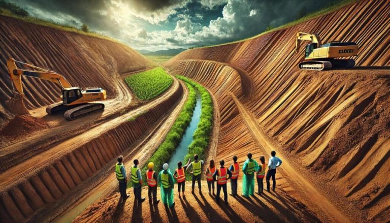 How Excavation Serves as the First Line of Defense in Erosion Control